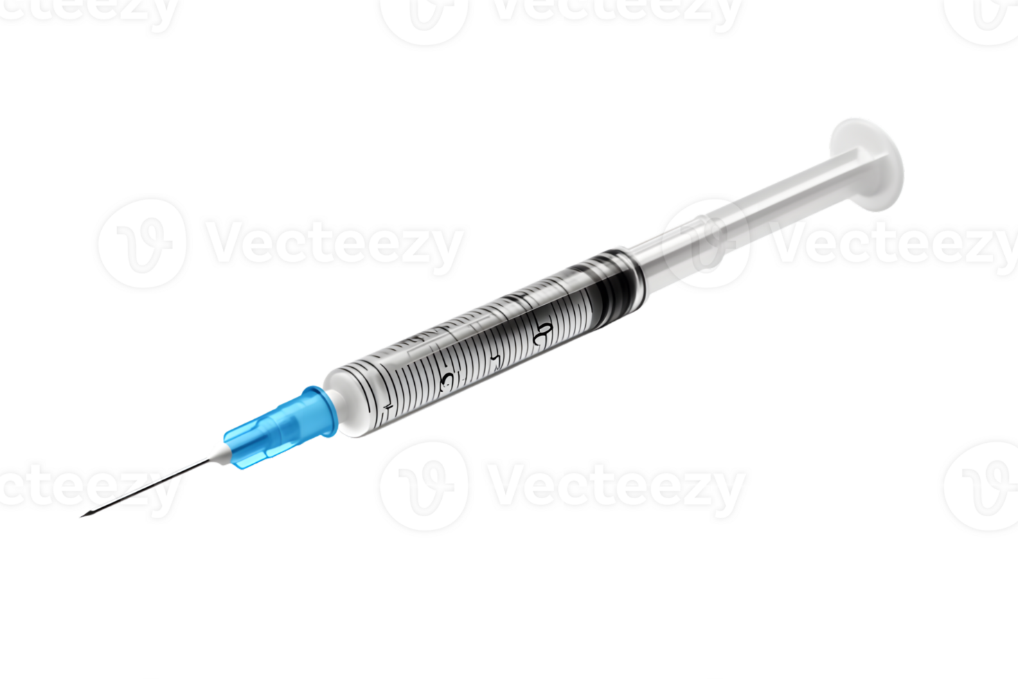 Medical Syringe with Needle Precision Tool for Healthcare and Medical Applications png