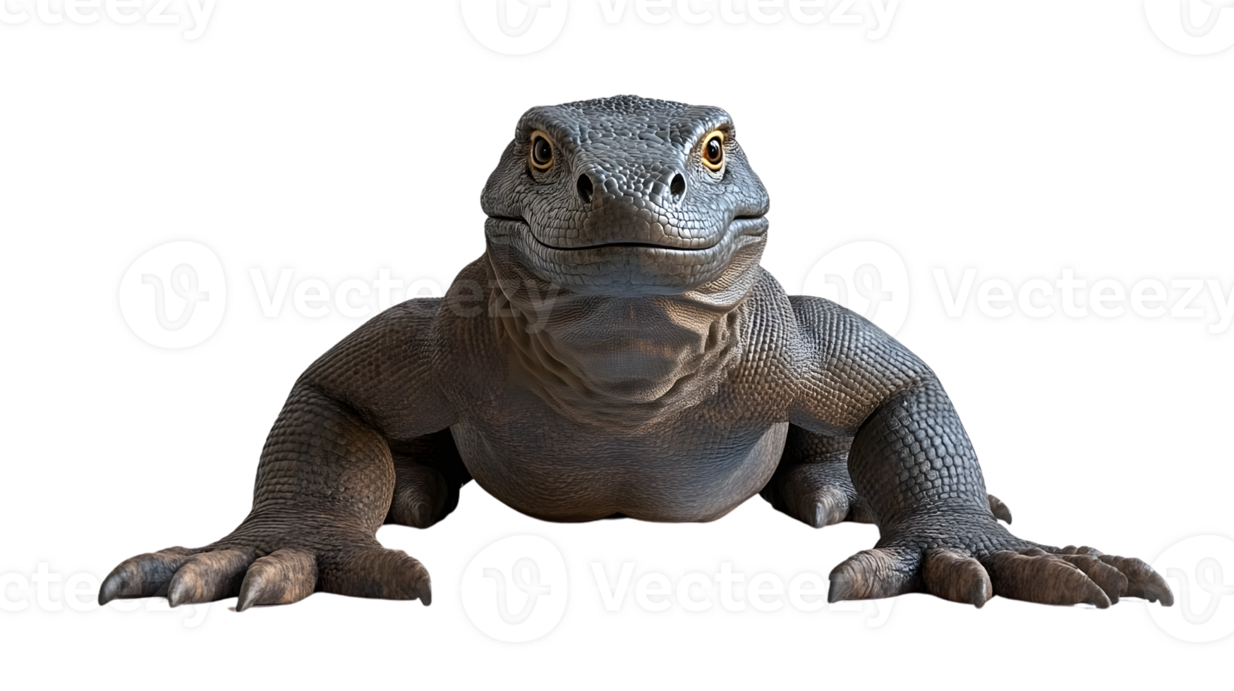 A detailed rendering of a reptile with textured scales ideal for nature and wildlife themes png