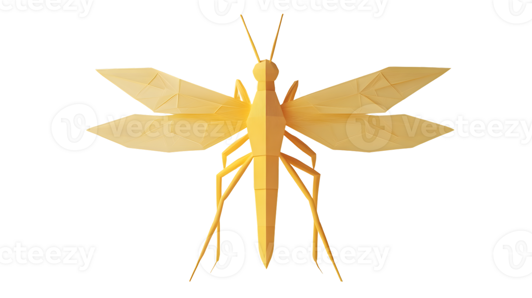 Geometric Insect Design A Modern Abstract Interpretation of a Flying Creature with Intricate png