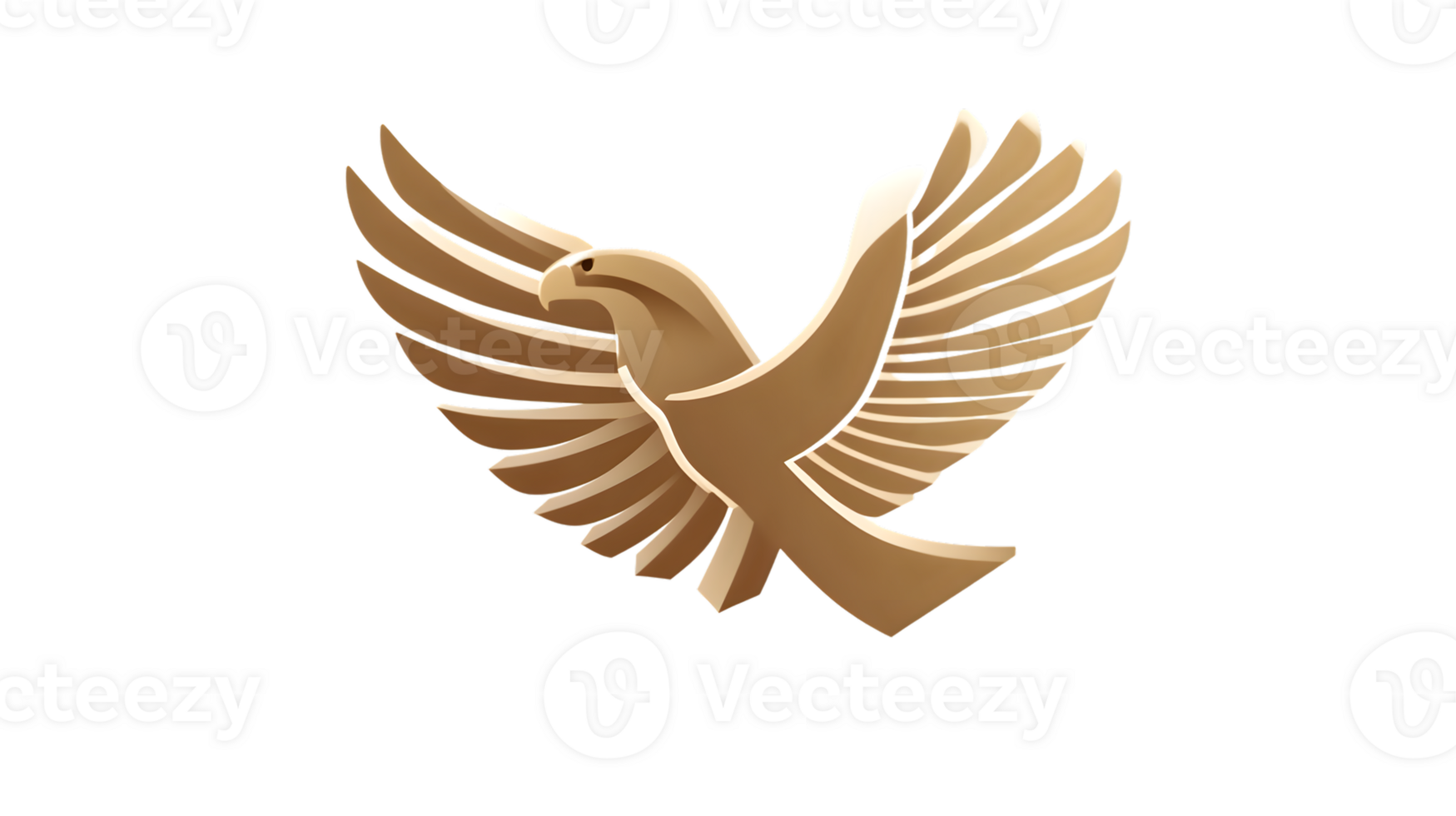 Golden Eagle in Flight A Symbol of Strength and Freedom with Detailed Wingspan png