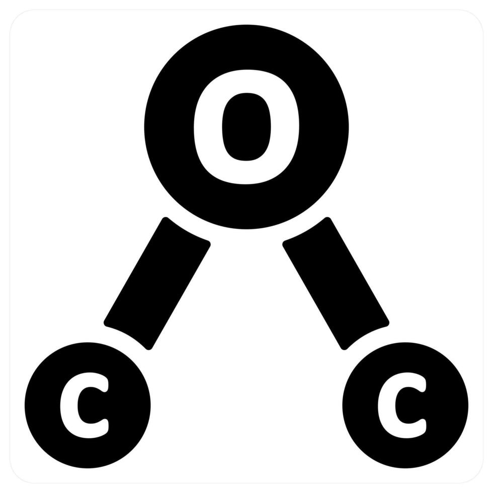 Science icon concept in black color vector