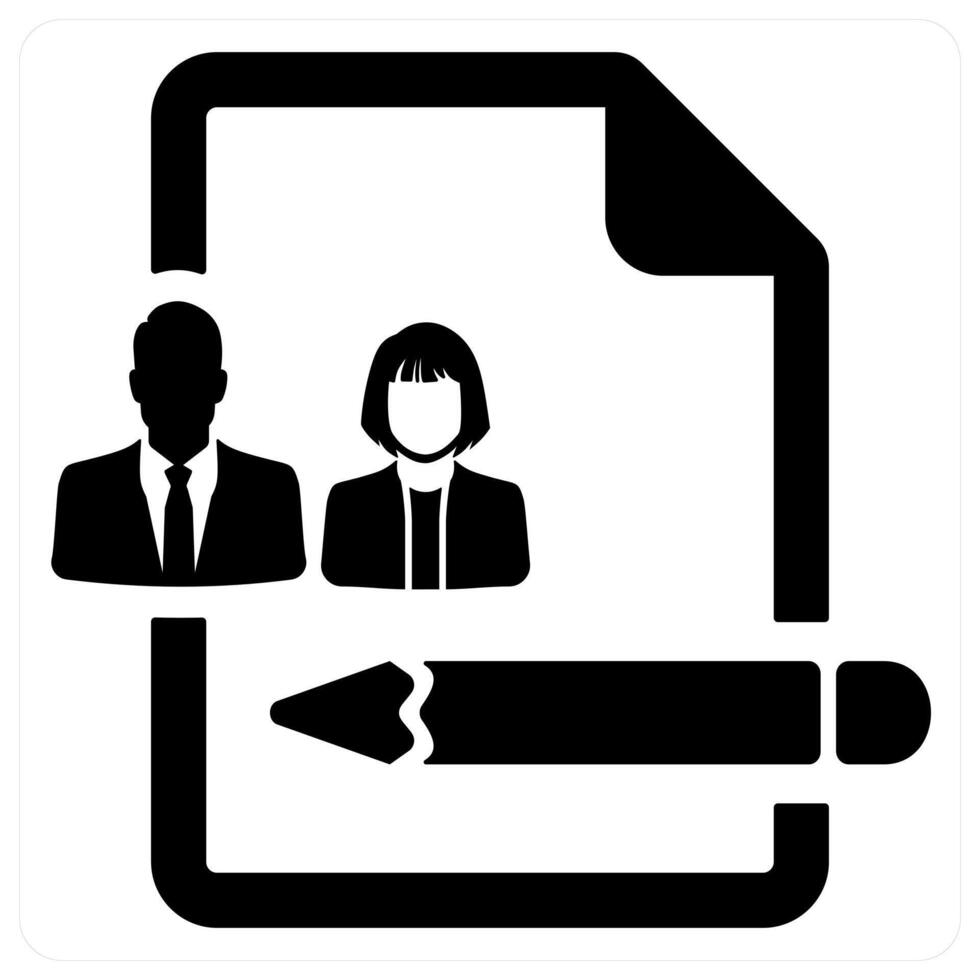 Creative icon concept in black color vector
