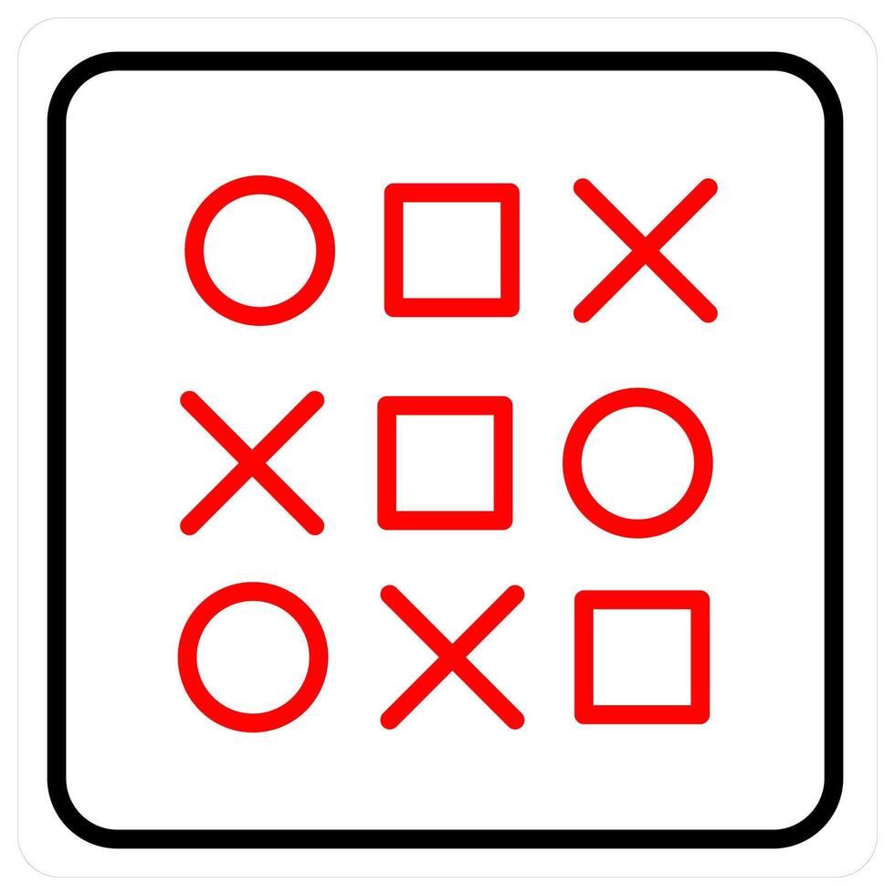 Big Data and solution icon concept in red line color vector