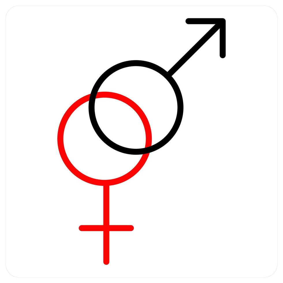 genderless icon concept vector