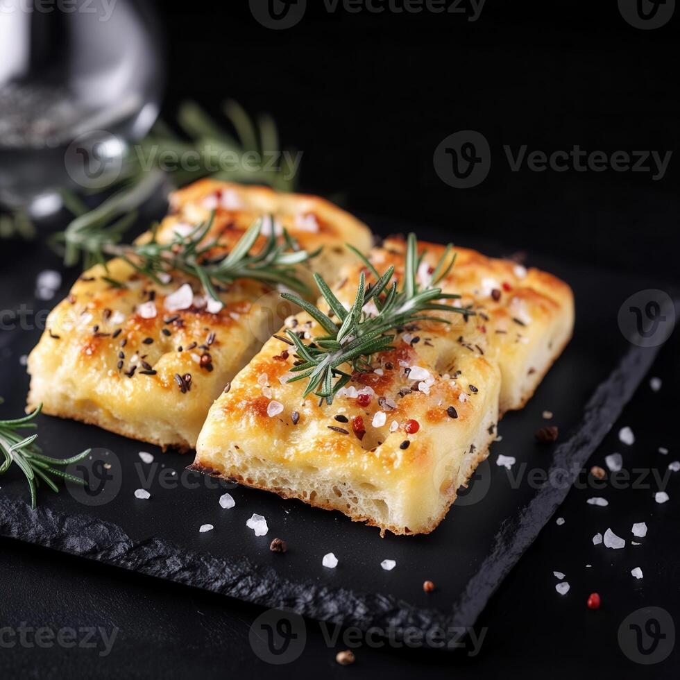 Elegant plate of food with fork ready for dining featuring a balanced meal of protein and vegetables for healthy eating photo