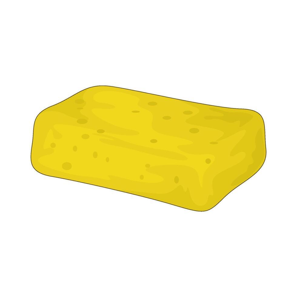 illustration of dish sponge vector