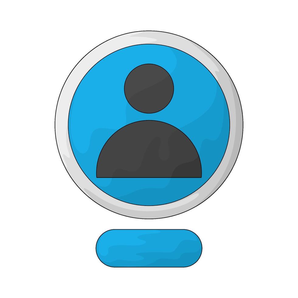 user profile illustration vector