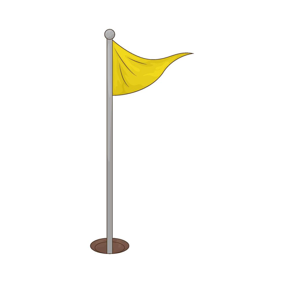 illustration of a sport flag vector