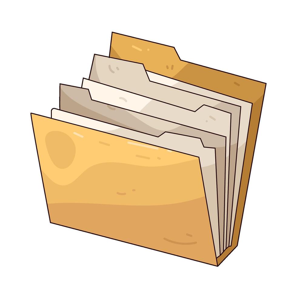 illustration of legal folder vector