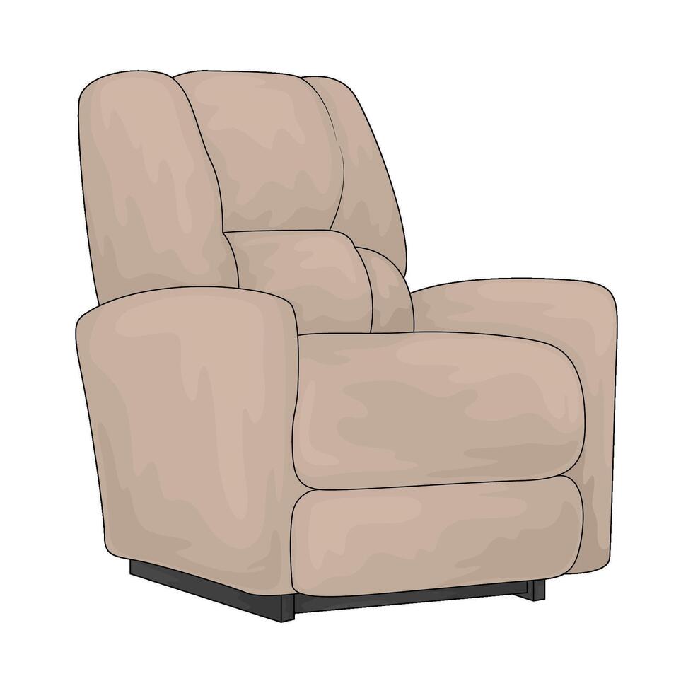 Living Room sofa vector