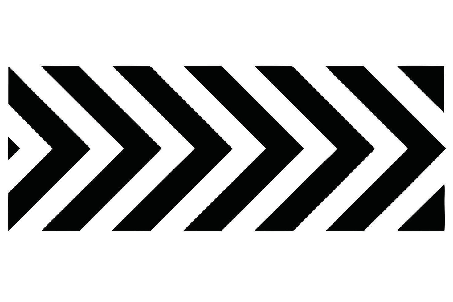 Stylish Black and White Chevron Arrow Pattern for Design vector
