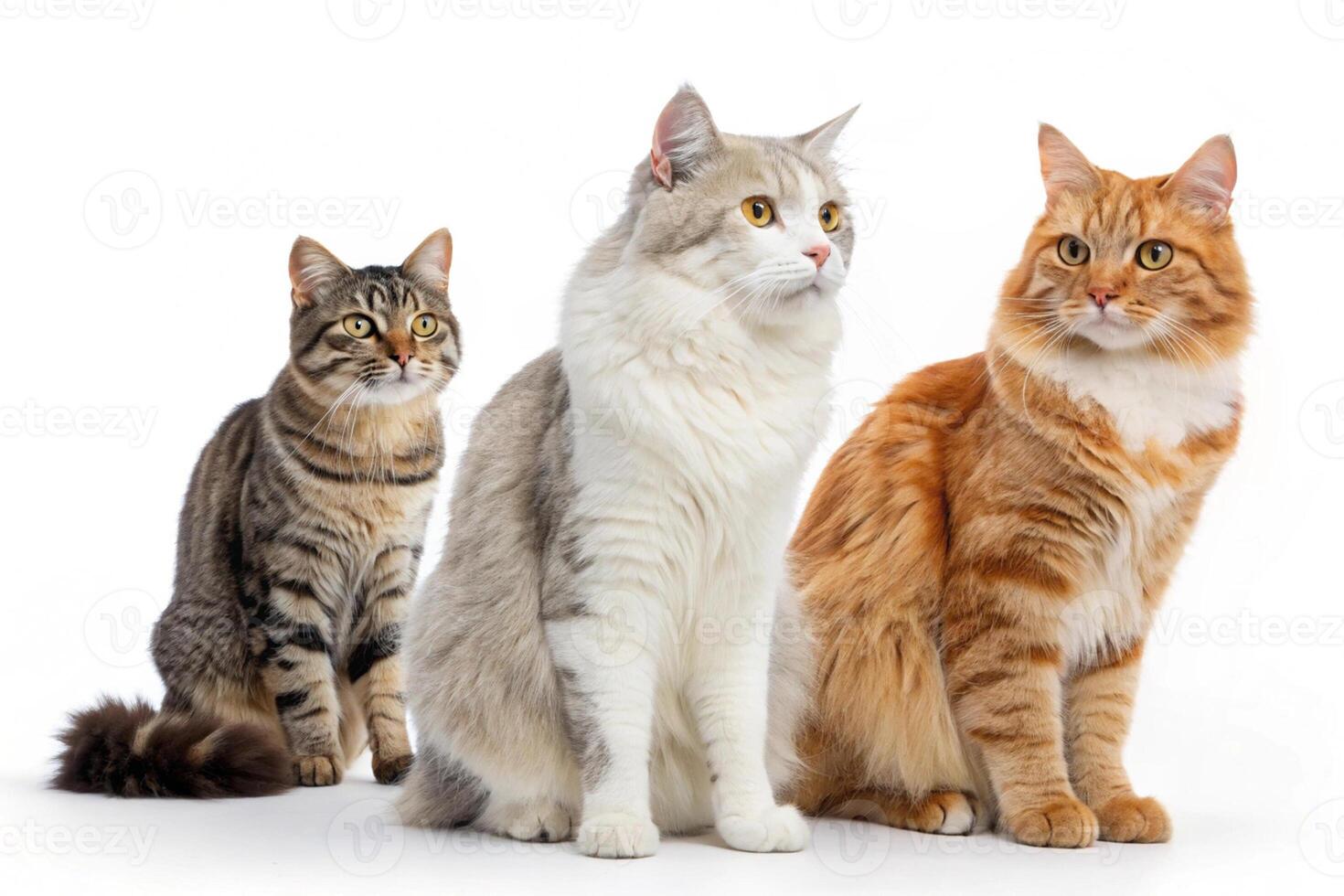 Trio of Cats for Creative Designs photo
