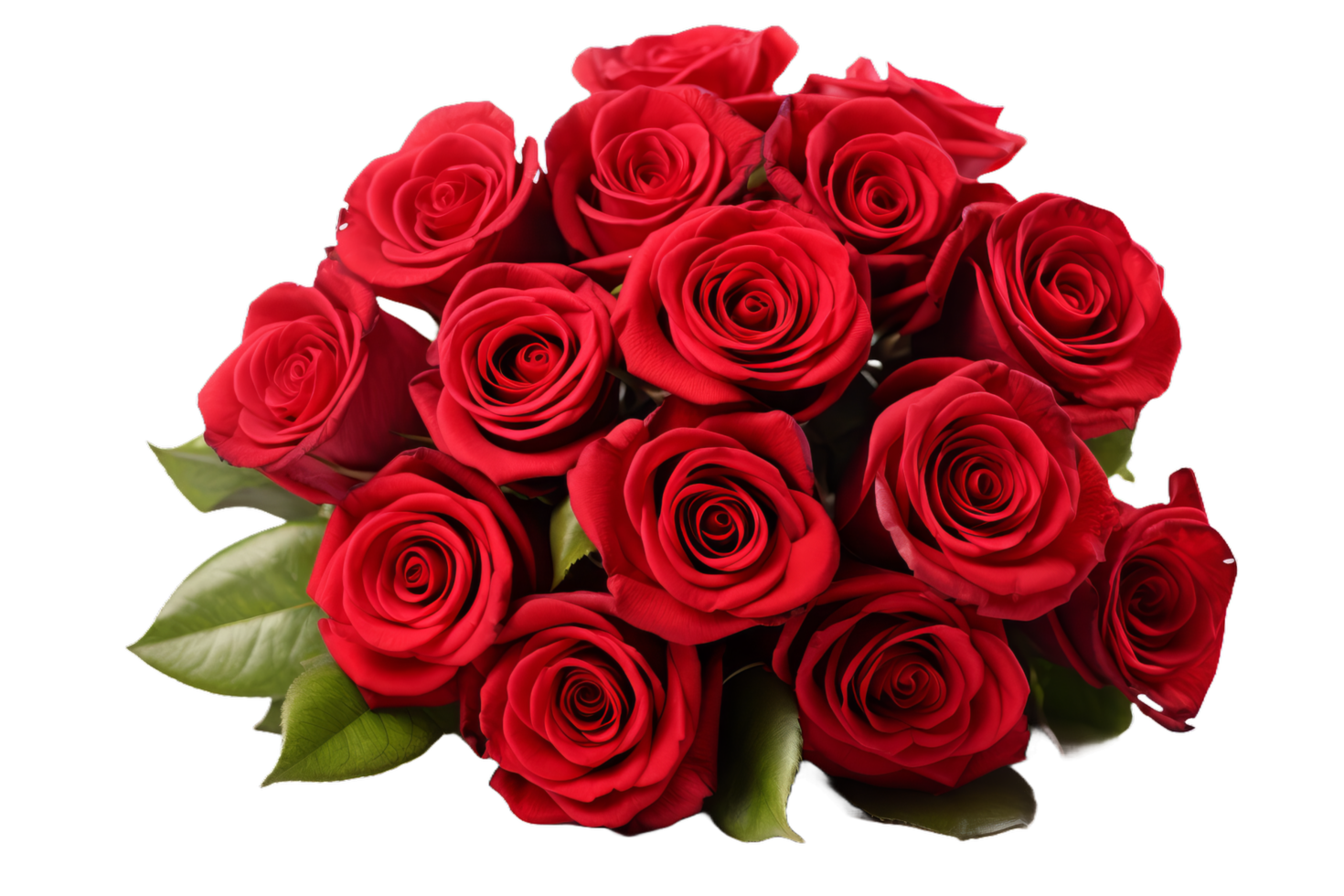 red roses bouquet for gift png