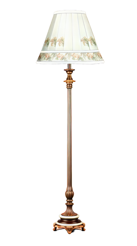 Plain simple floor lamp png