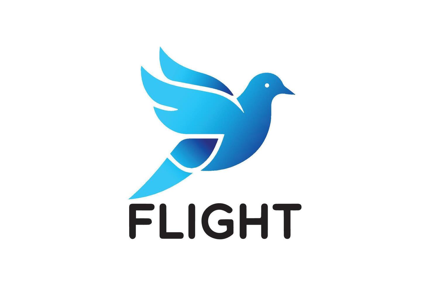 Bird logo design vector