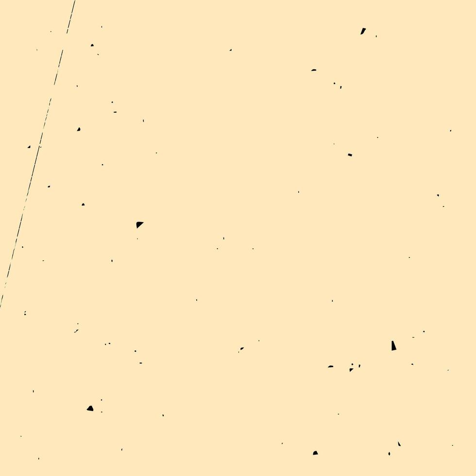 Yellow Grunge Textured Dusty Paper Overlay Background vector