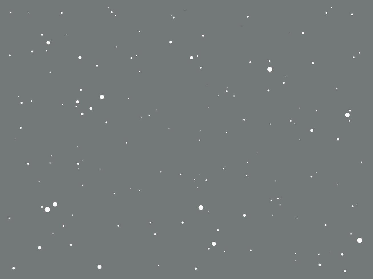 White Overlay Winter Snowfall Decoration vector