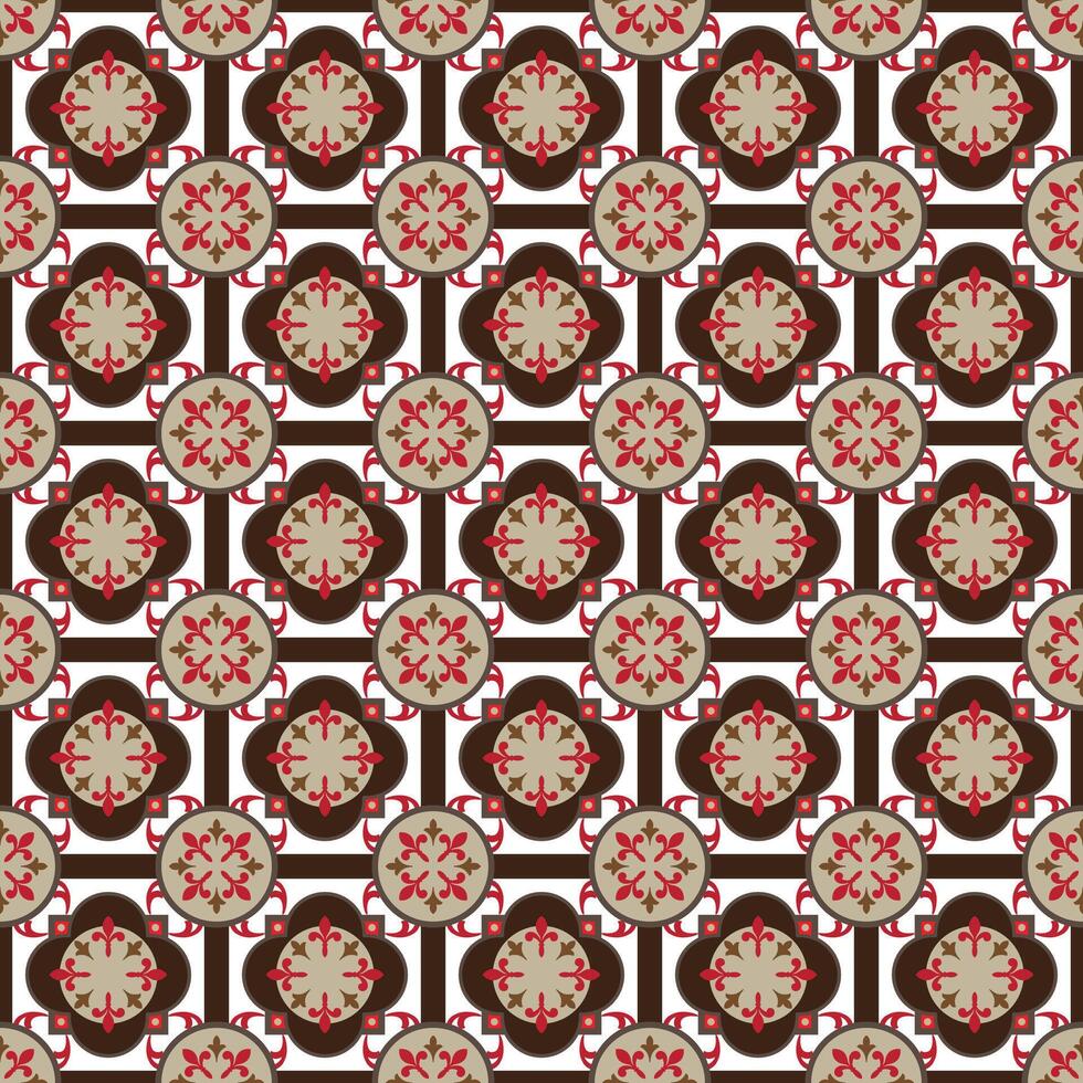 Moroccan seamless pattern vector