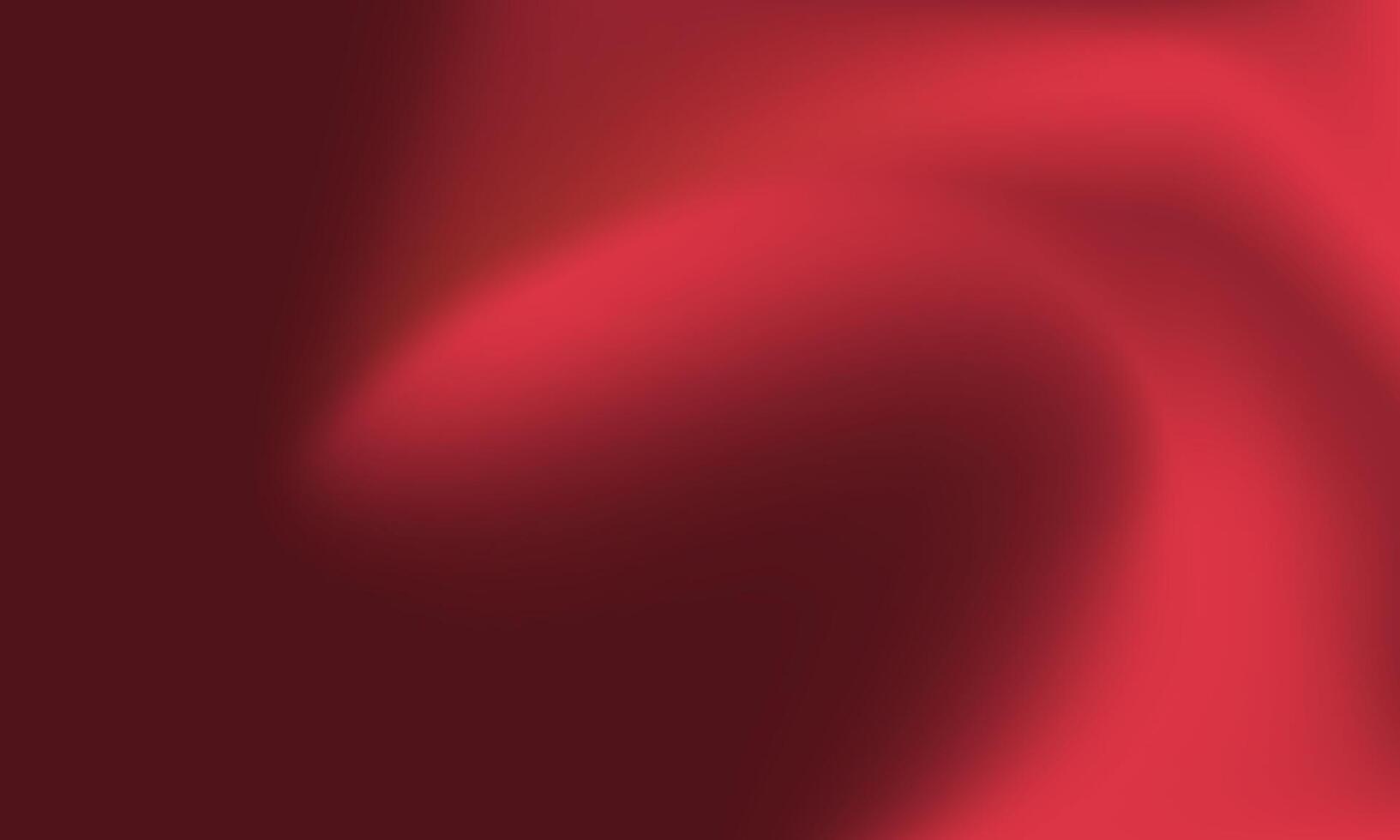 Modern mild red abstract background design. Colorful curved smooth gradient for banner, ads vector