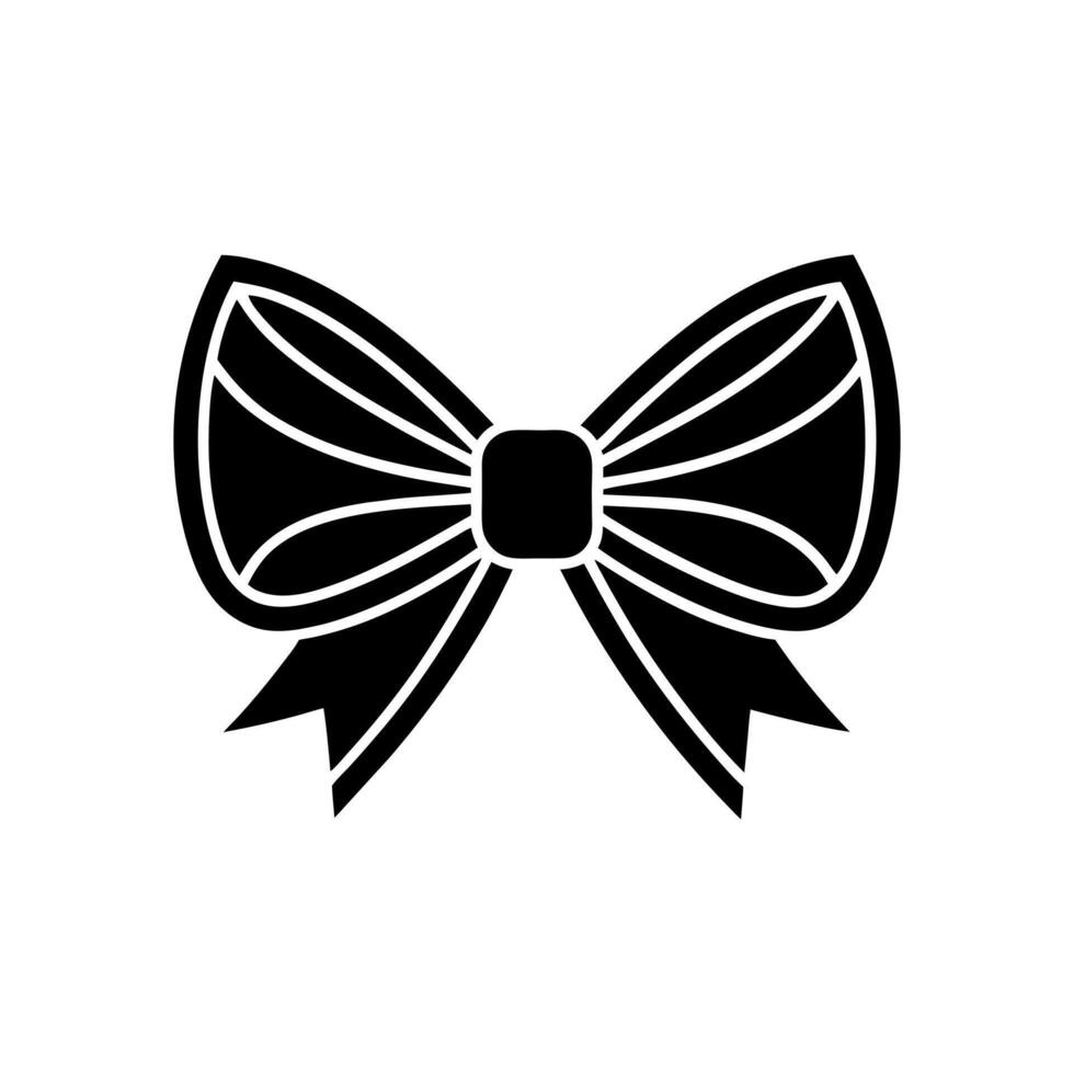Bow Icon Graphic Illustration vector
