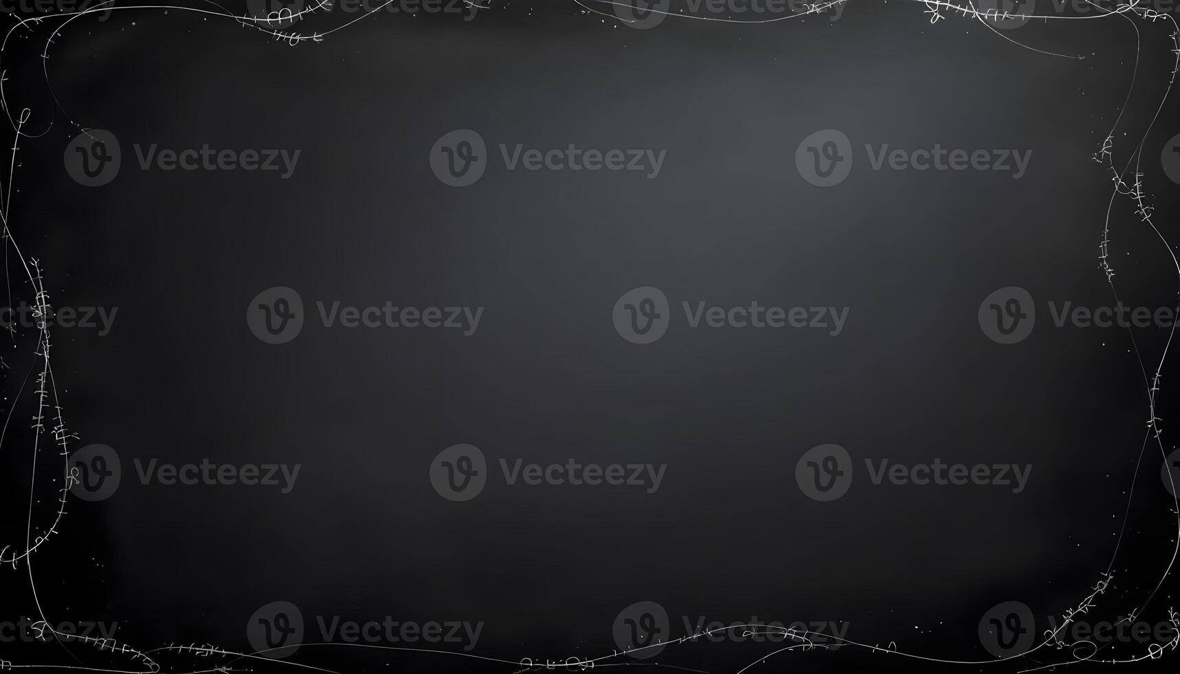 Elegant Dark Background with Intricate White Frame Design photo