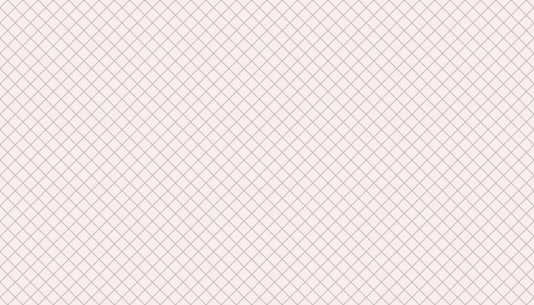 Simple cross grid paper. Cell seamless pattern. Background diagonal squared grating. Criss cross line. Geometric checkered texture. Monochrome square mesh grid for design prints. Abstract net. vector