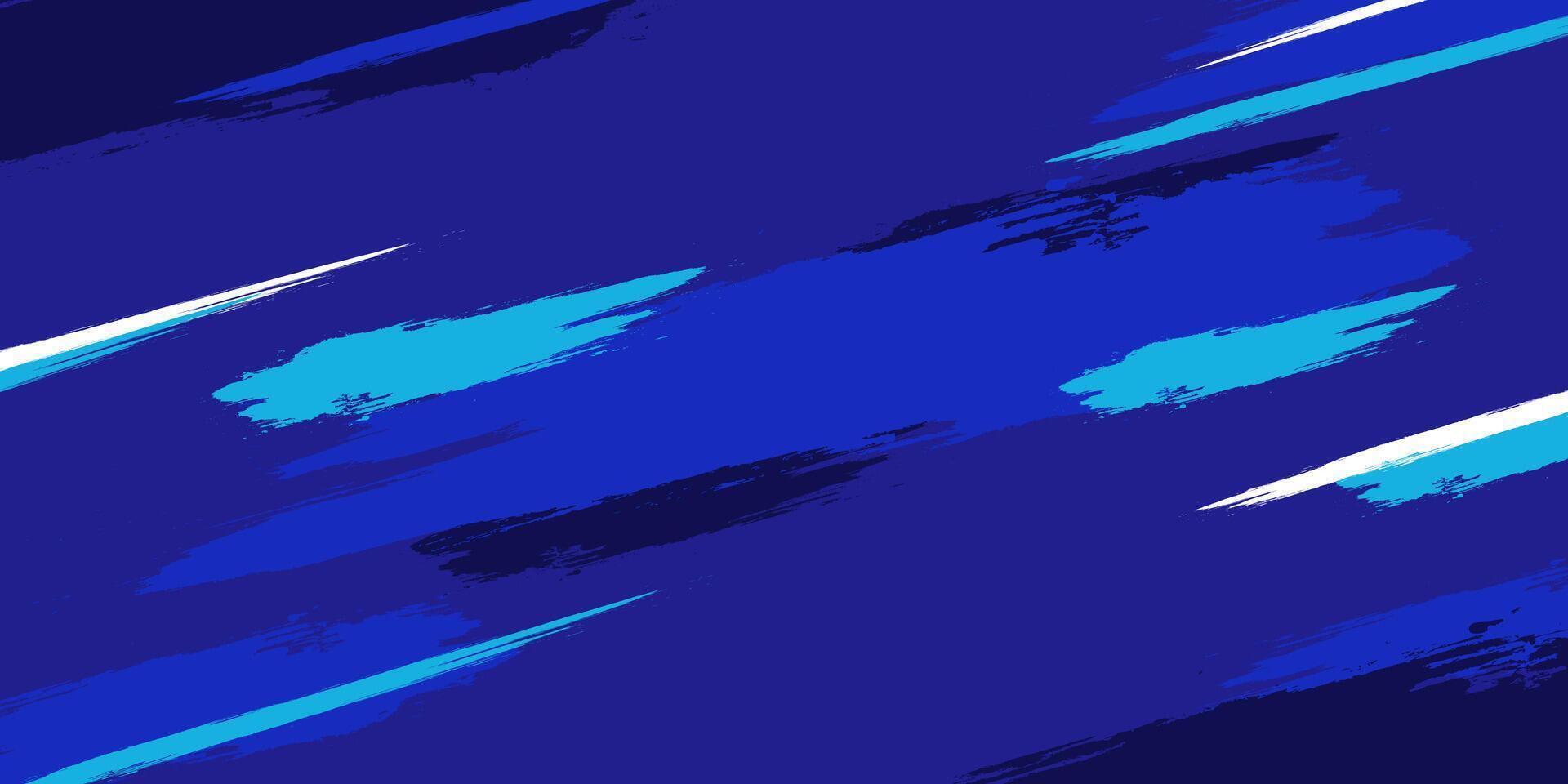 Sporty Grunge Background in Blue and White with Halftone and Brush Stroke Elements vector