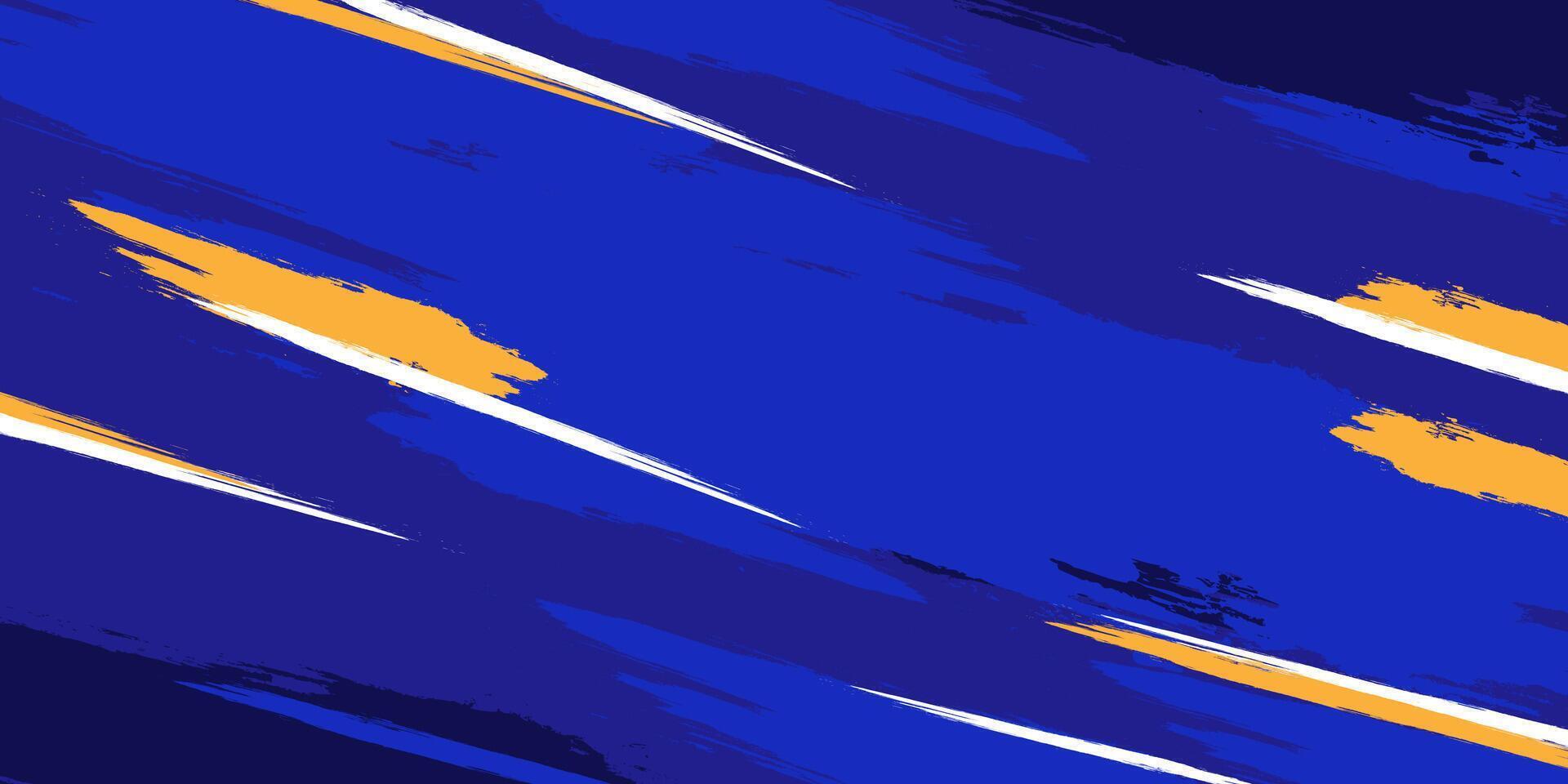 Abstract Sports Texture with Blue and White Grunge, Halftone Pattern, and Brush Strokes vector