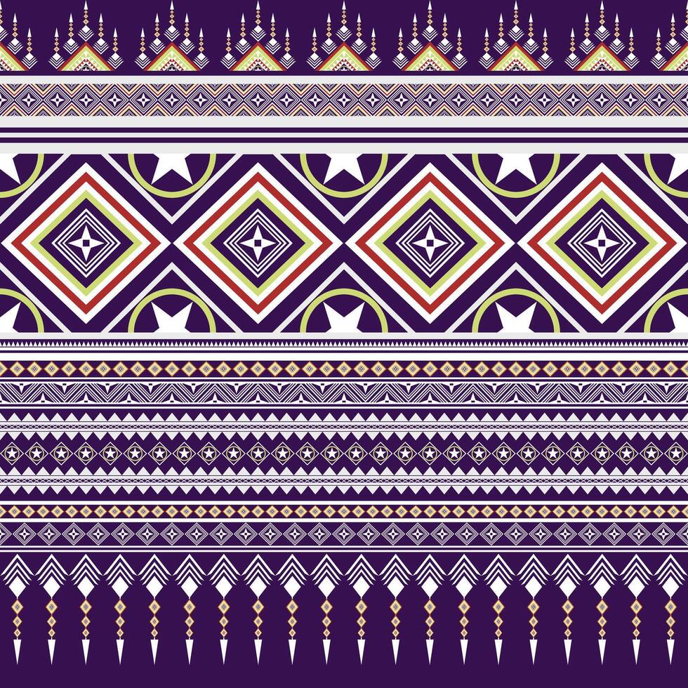 Aztec ethnic pattern traditional vector