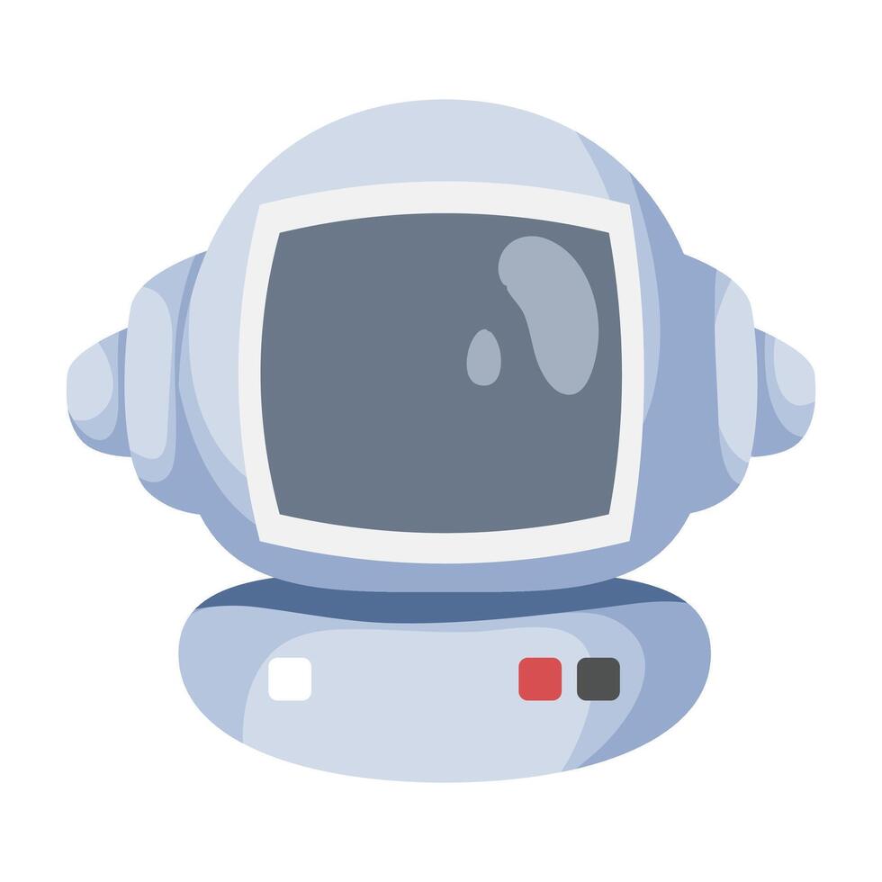 A cartoon computer with a screen on it vector