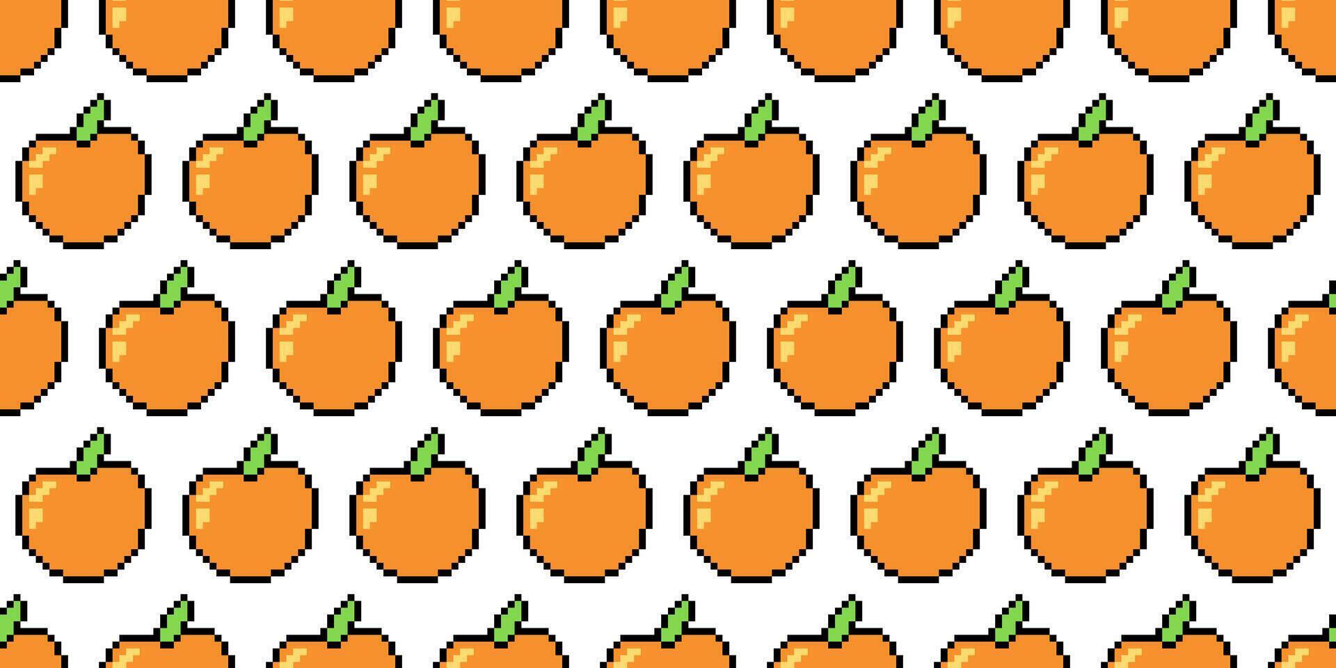 Orange apricot emoji in pixel art style on a white background. Vintage 8-bit texture. Minimalistic pixel graphic. Fruit symbol. Old style. 80s and 90s game object design. vector