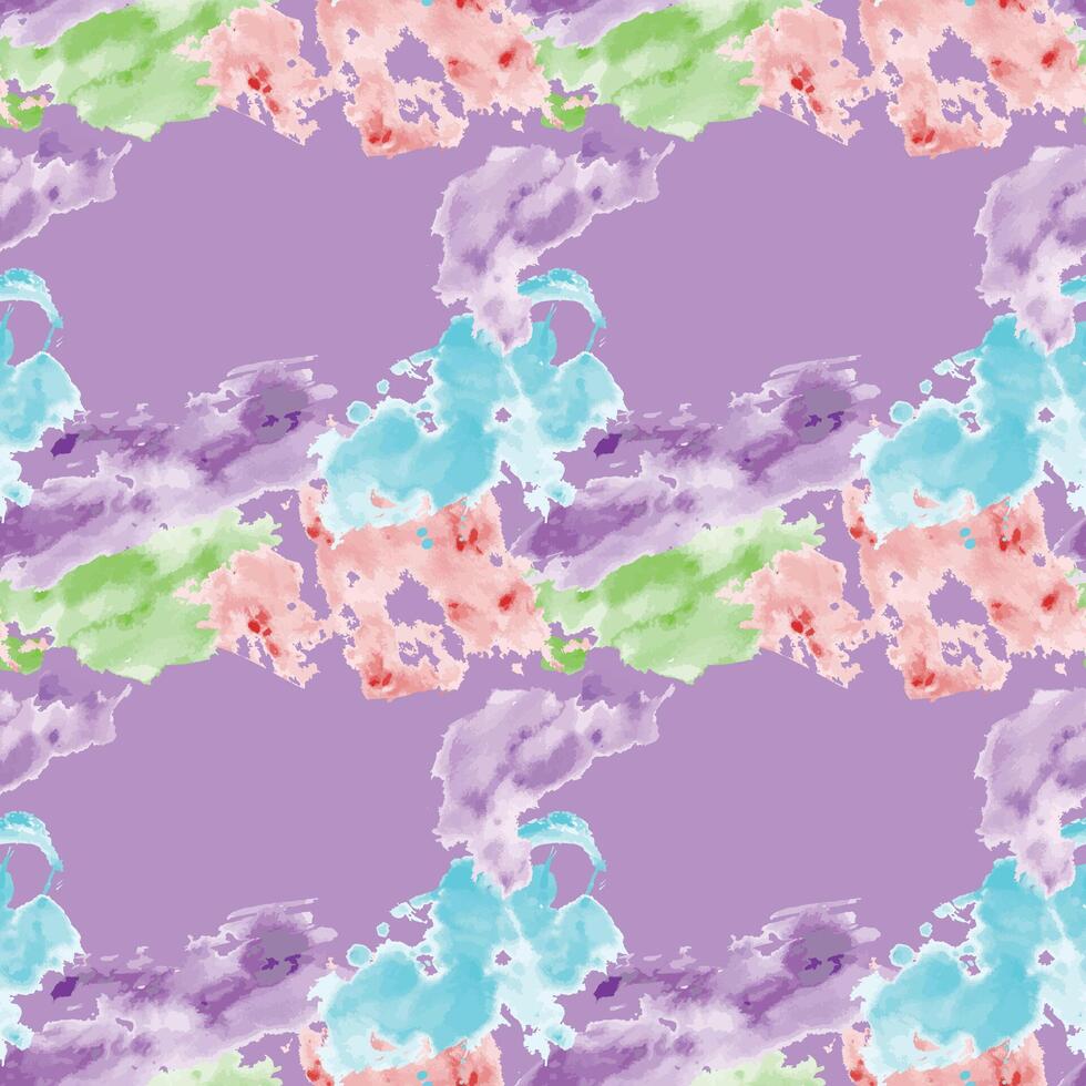 a watercolor pattern with many different colors vector