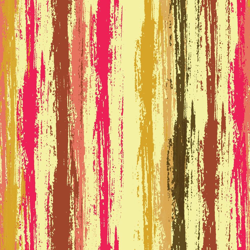 a colorful striped background with paint strokes vector