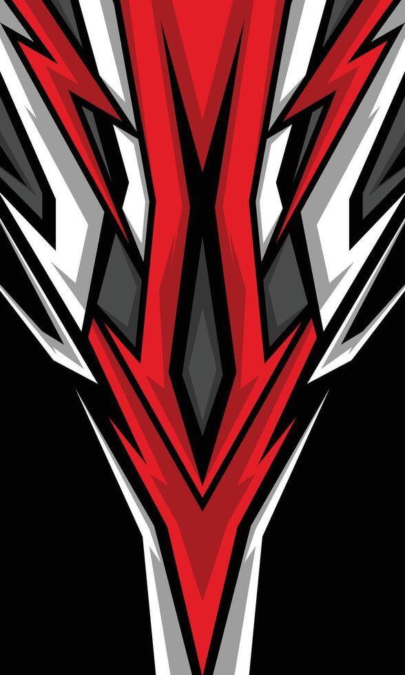 Modern abstract geometric lines background for sublimation sports jersey vector