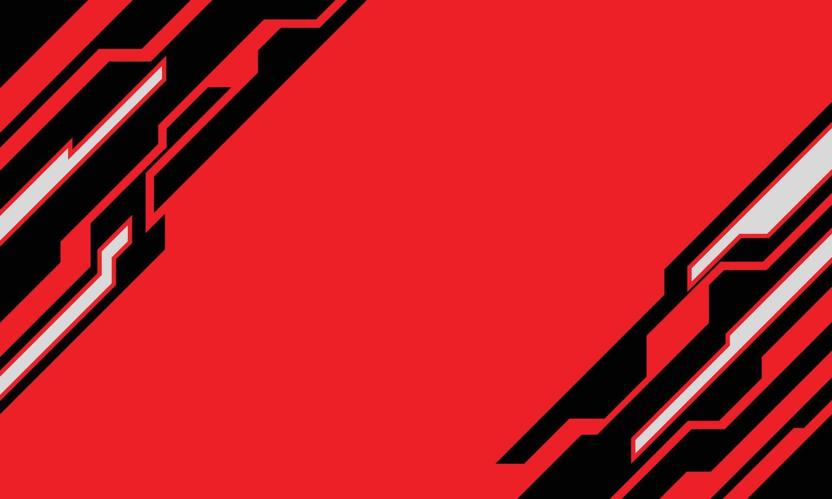 Abstract cyberpunk futuristic geometric lines border blank background vector