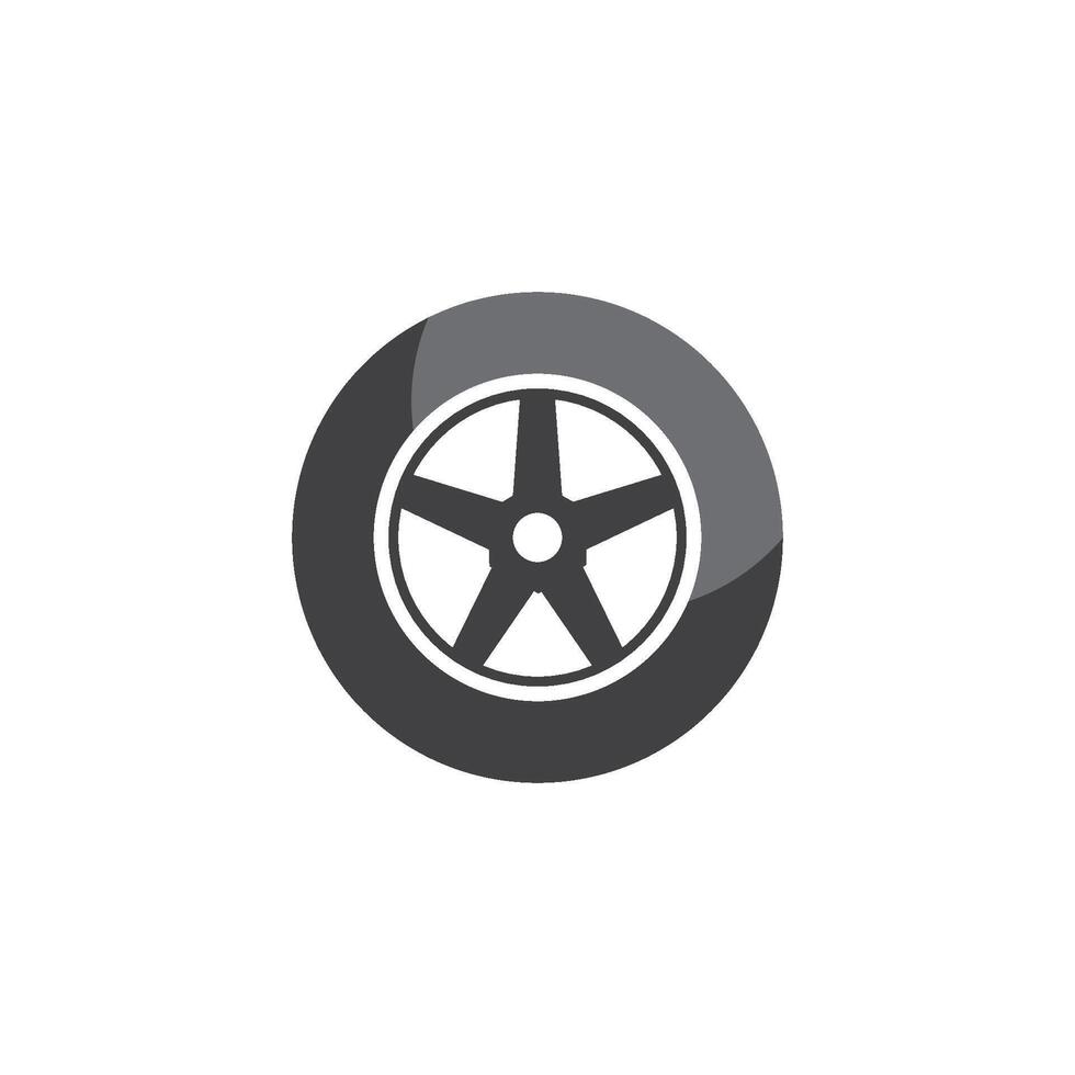 tire logo icon vector
