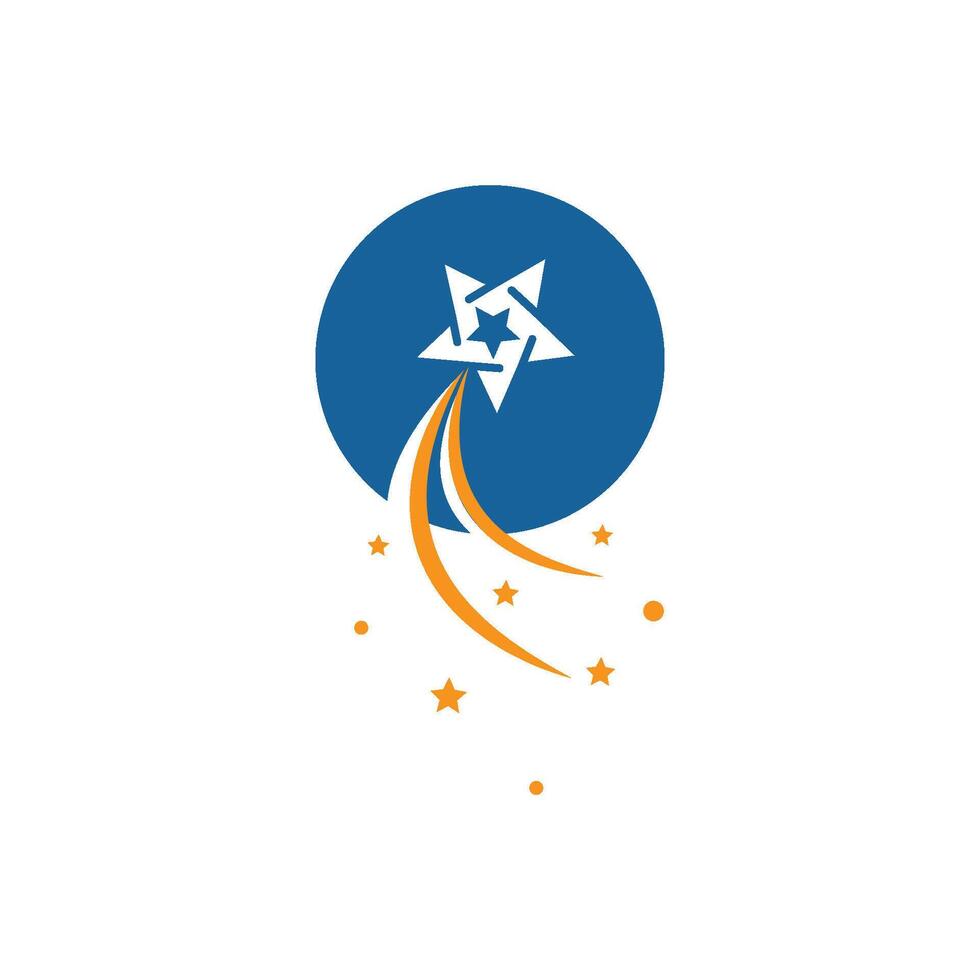 icon Star logo design vector