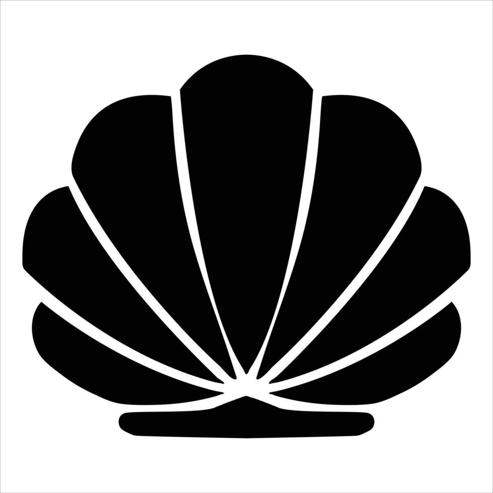 Seashell icon Illustration vector
