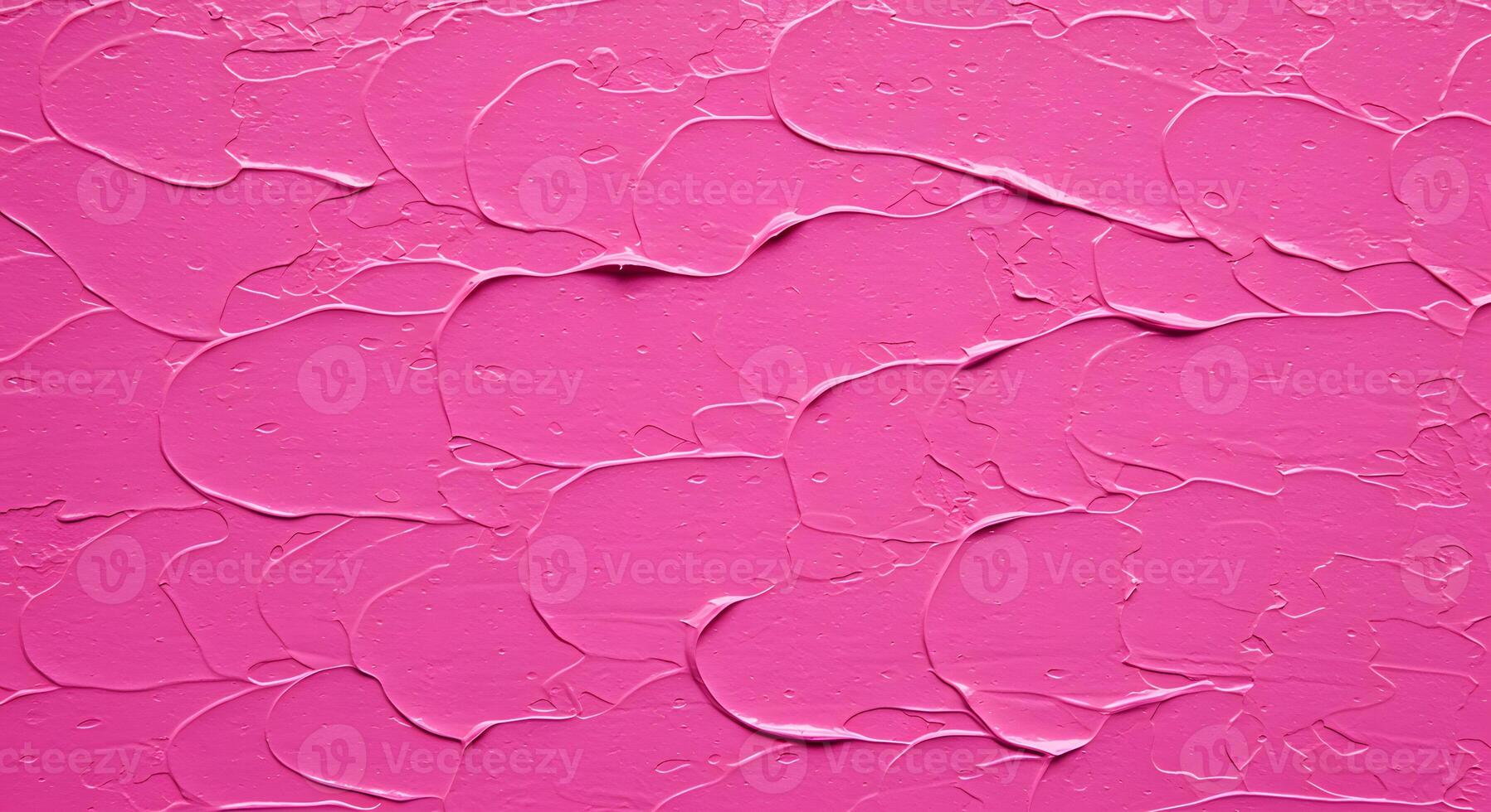 Pink Paint Texture Background with Thick Strokes and Smooth Surface photo