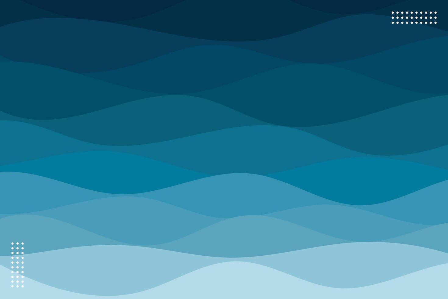 Blue Wave Gradient Background Illustration vector
