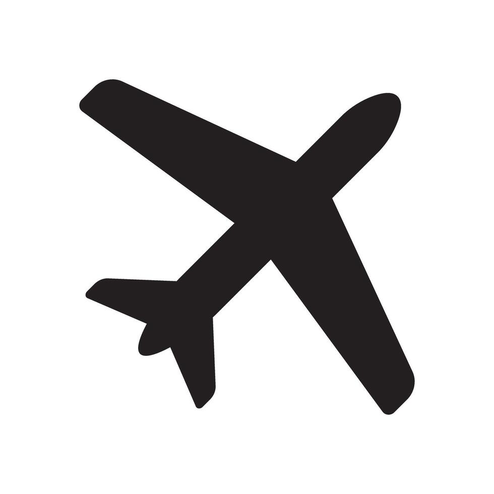 Plane icon, airplane icon. vector
