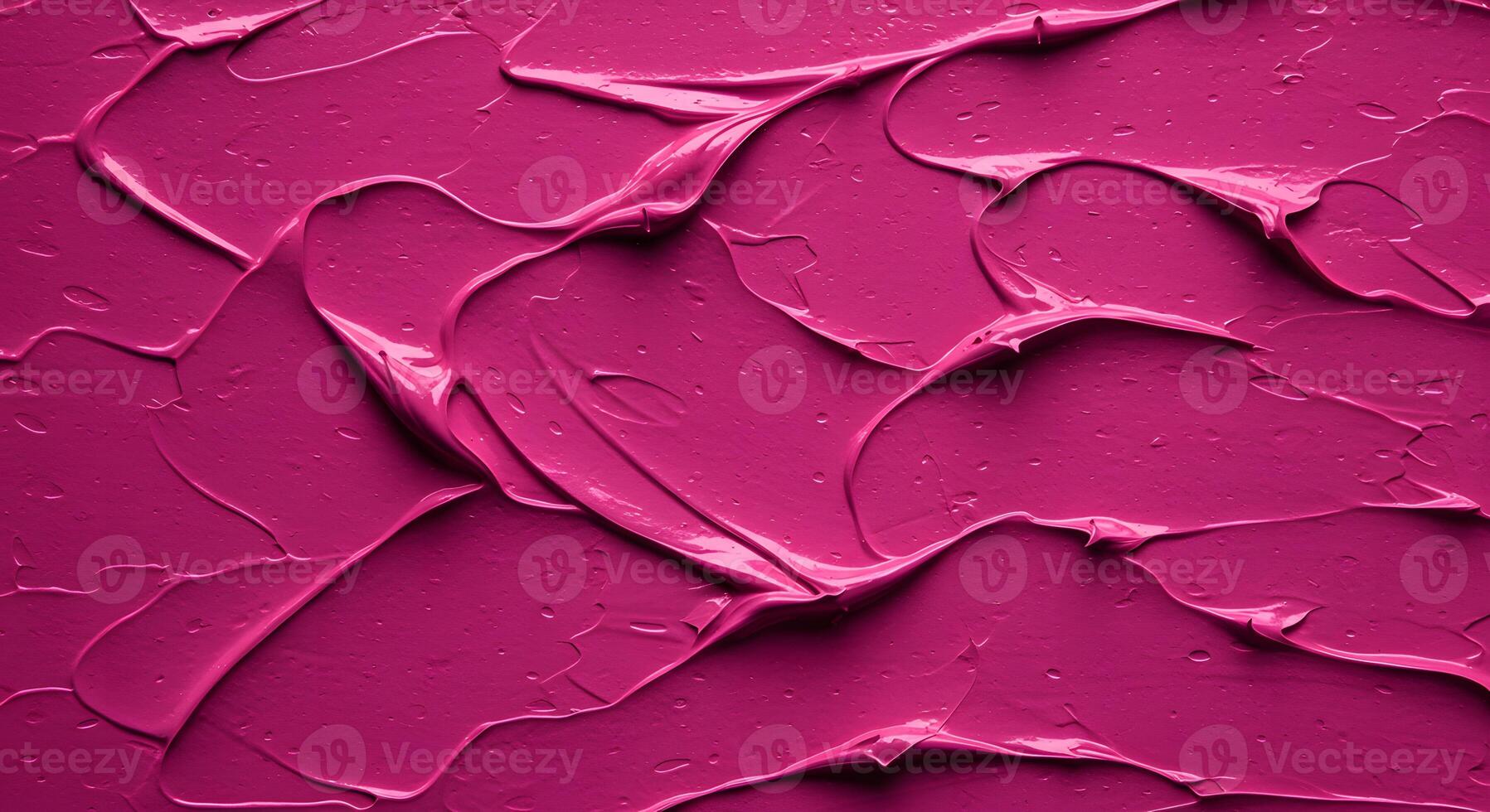 Bright Pink Paint Texture with Swirls and Brush Strokes Abstract Design photo