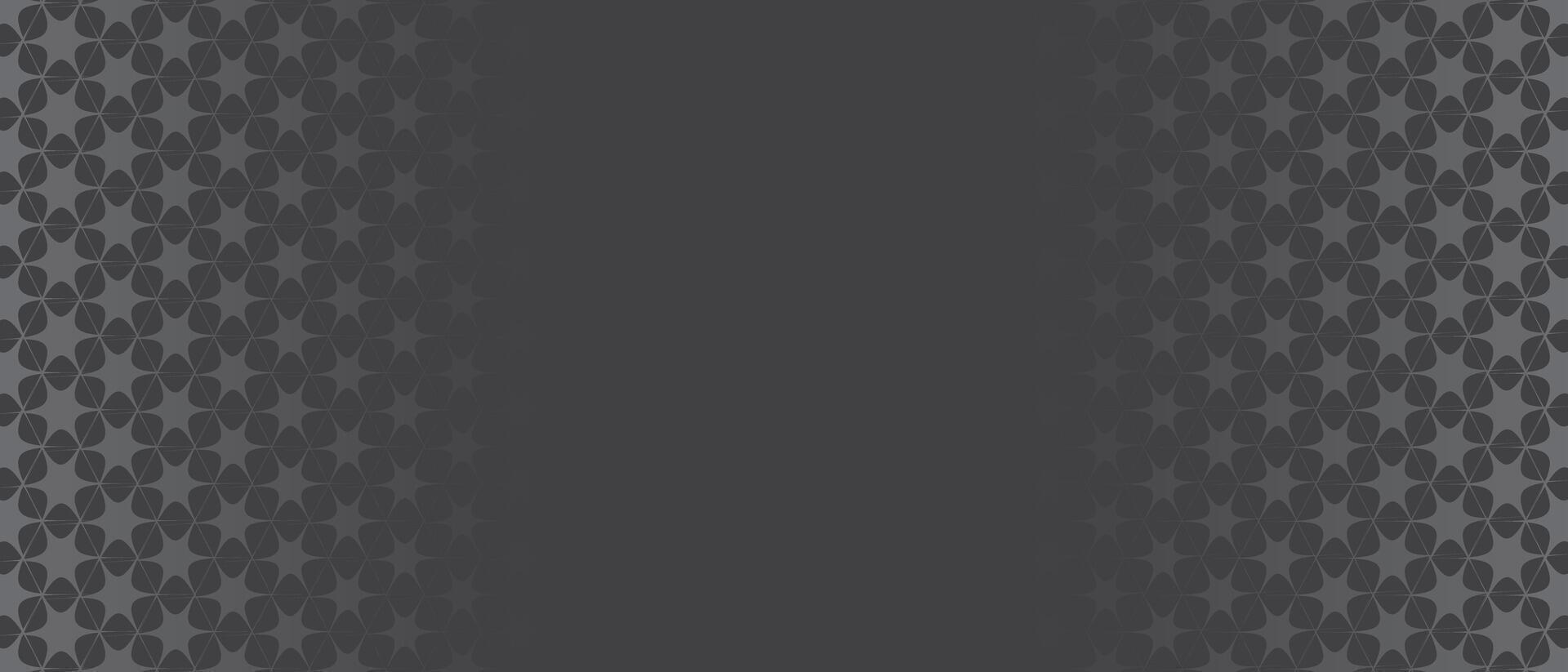 Abstract Dark Gray Banner Background vector