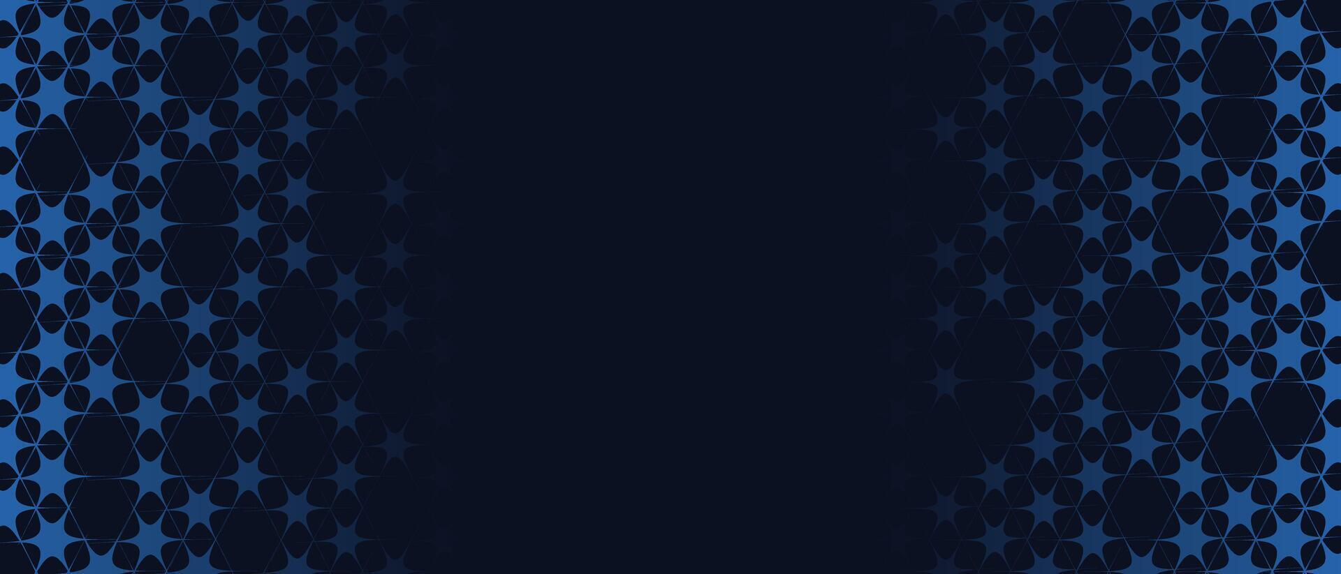Abstract Dark Blue Banner Background vector