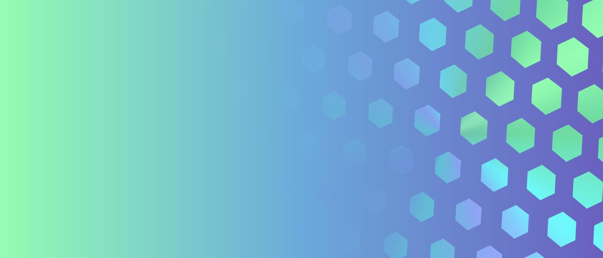 Feminine Turquoise and Purple Banner Background vector