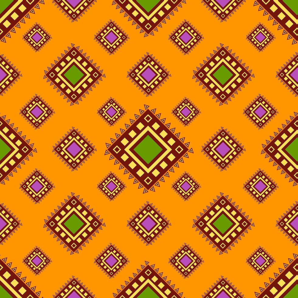 Tribal bright seamless pattern. vector