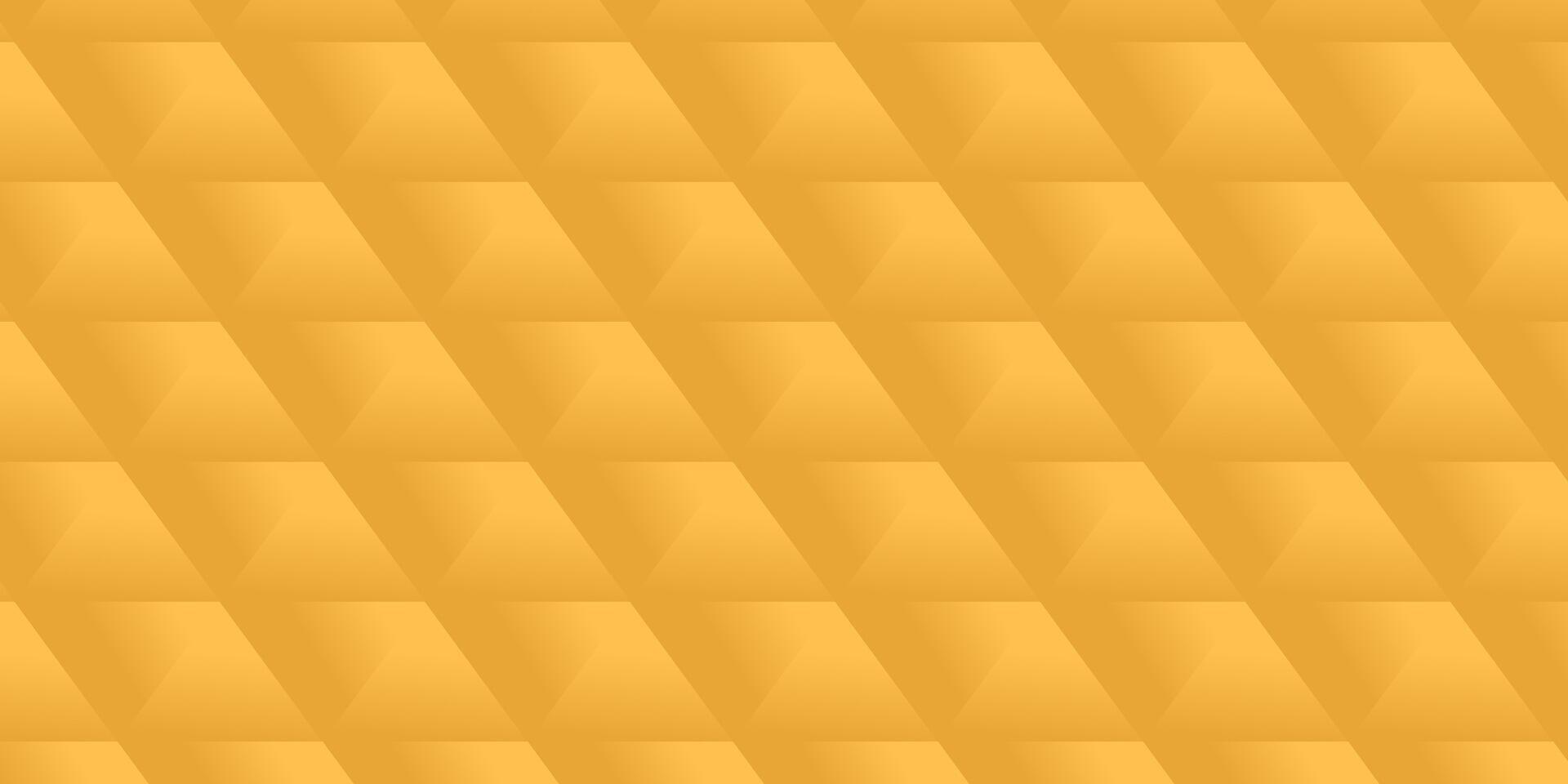 gold gradient background triangle pattern. luxury texture design for banner, poster, social media template. vector