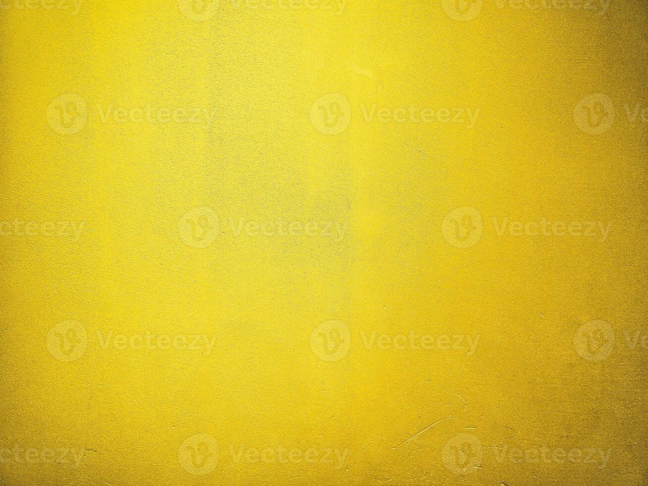 Gold Grunge Paint on Concrete Wall Texture Background. photo