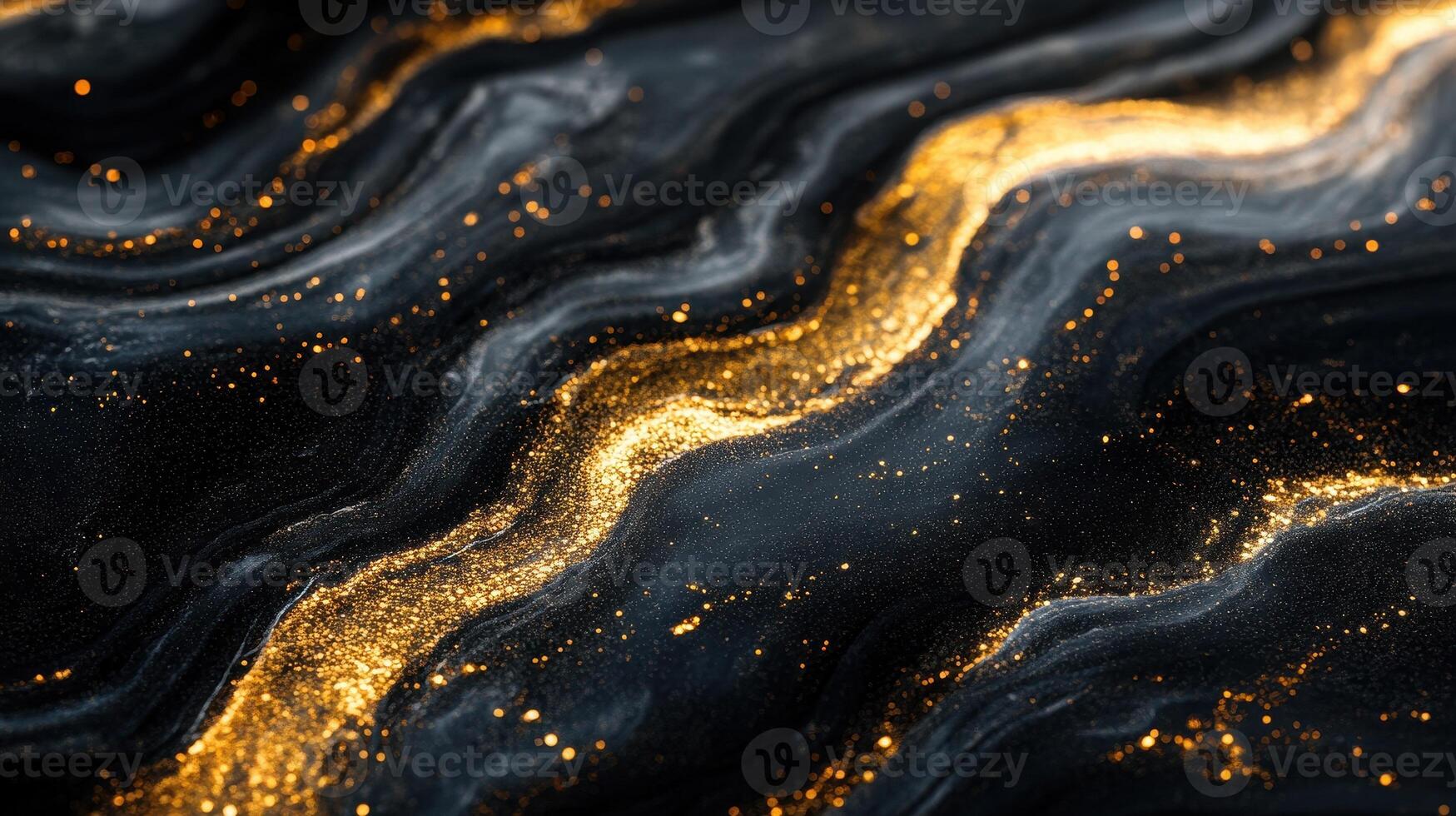 Abstract gold and black marble texture. Background design, website, print photo