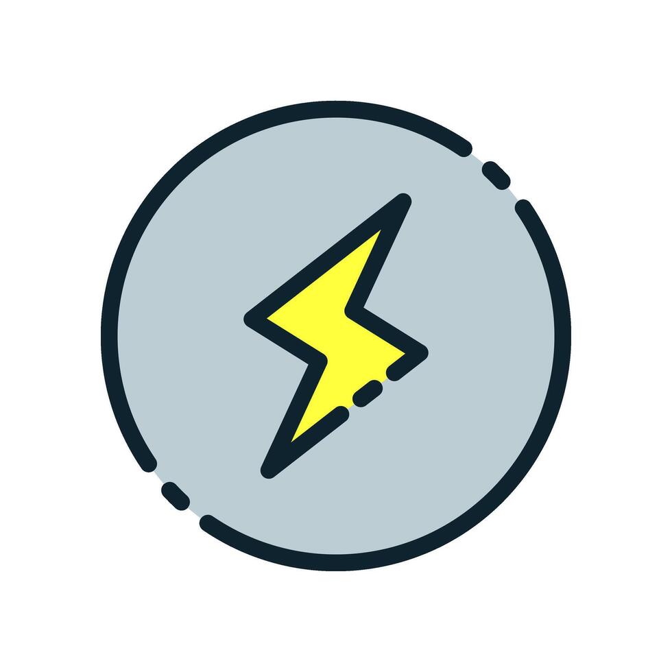 Design Illustration graphic of fast symbol icon with colored outline style. Suitable for UI, mobile design, web design, etc. vector